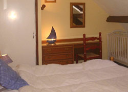Bedroom of Vaction Cottage in the UK